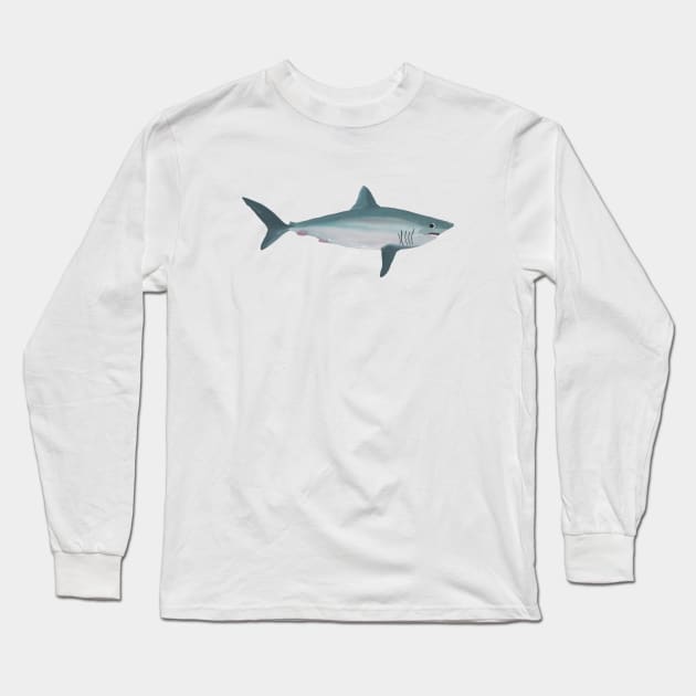 Shark Long Sleeve T-Shirt by Das Brooklyn